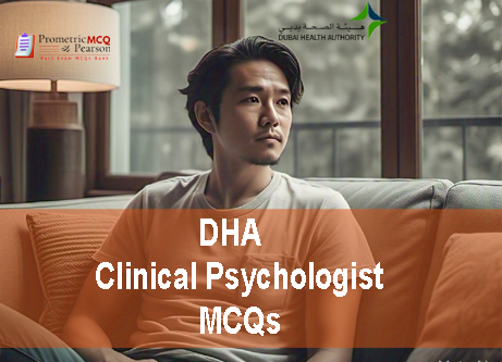 A Clinical Psychologist advertising DHA Clinical Psychologist Prometric Licensing Exam MCQs
