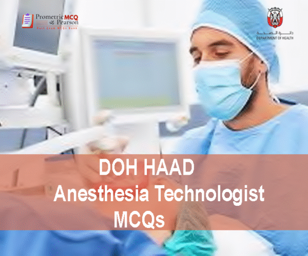 Image showing medical staff with DOH HAAD Anesthesia Technologist Pearson Licensing Exam MCQs