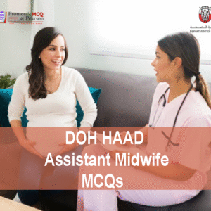 Assistant Midwife with a pregnant lady in clinic showing DOH HAAD Assistant Midwife Pearson Licensing Exam MCQs