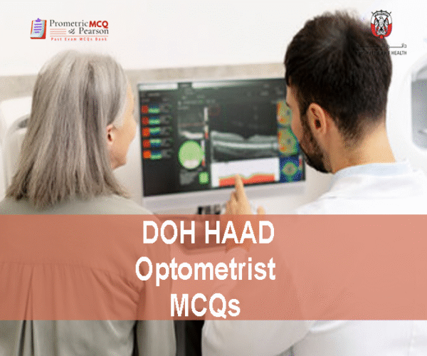 An Optometrist Team viewing DOH HAAD Optometrist Pearson Licensing Exam MCQs