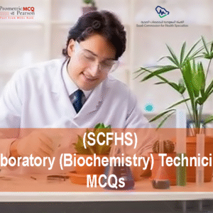 A Laboratory Biochemist advertising SCFHS Laboratory (Biochemistry) Technician MCQs