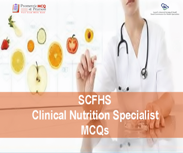 A Clinical Nutrition Specialist advertising SCFHS Clinical Nutrition Specialist MCQs