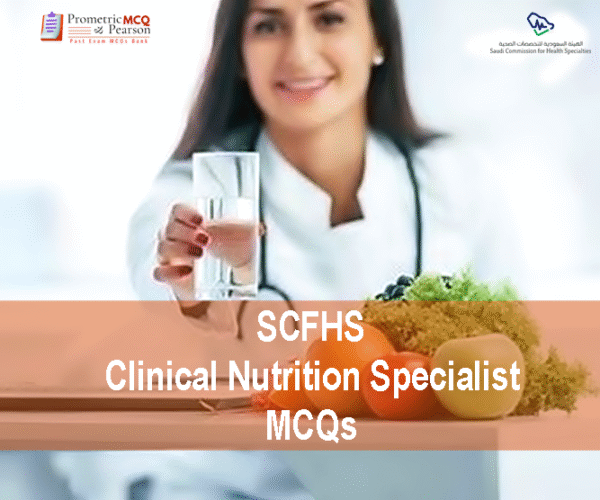 A Clinical Nutrition Specialist advertising SCFHS Clinical Nutrition Specialist MCQs
