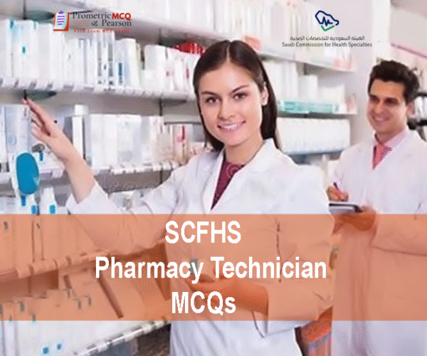 A Pharmacy Technician in clinical pharmacy advertising SCFHS Pharmacy Technician MCQs