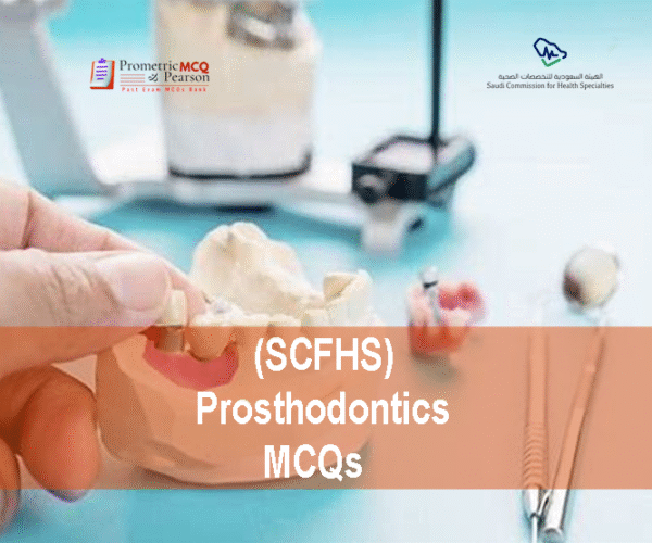 A dentist with medical equipment in dental lab advertising SCFHS Prosthodontics MCQs